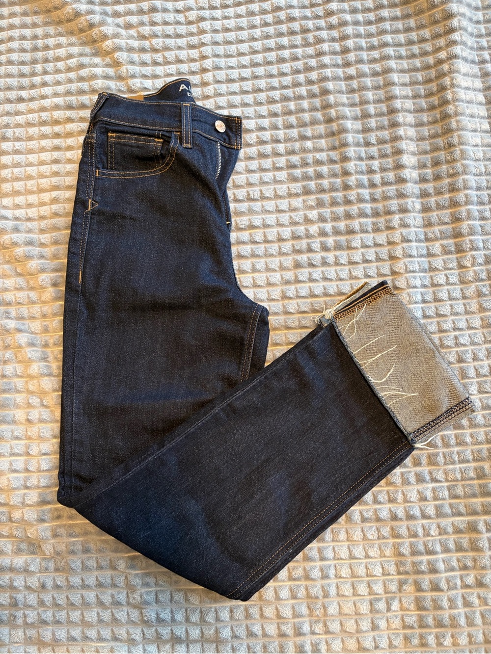 Ariat Indigo Relaxed Straight Ultra High Rise Jeans